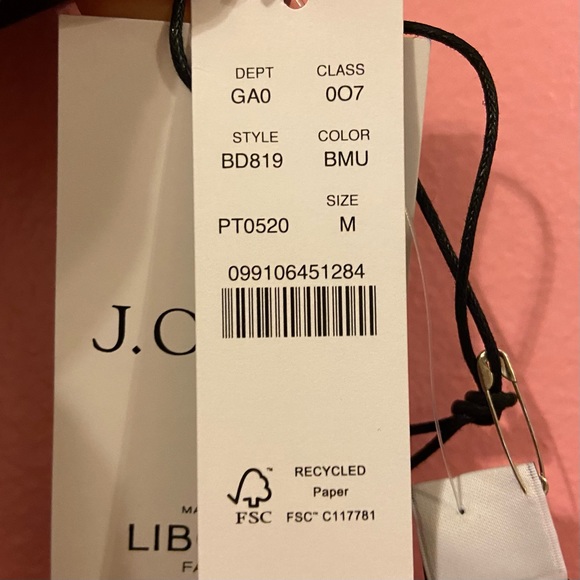 NWT J.Crew Puff-sleeve smocked top in Liberty® Tropical Prince print M - Picture 7 of 9